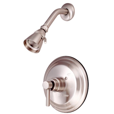 Kingston Brass Shower Trim Only For KB2368DL, Brushed Nickel KB2638DLTSO